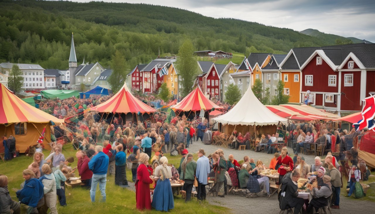 Hvor mye koster det å arrangere en kulturfestival i en liten norsk by?