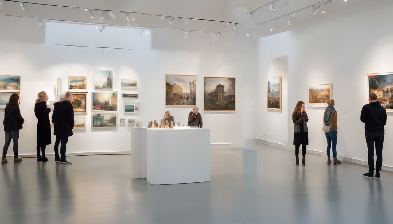 Hvor mye tid tar en standard kunstutstilling i norske byer i 2026?