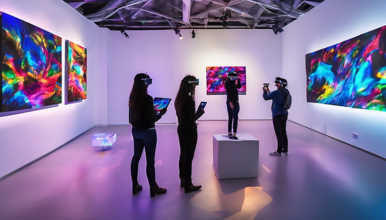 Hvordan endrer digital kunstutstilling den tradisjonelle galleriopplevelsen?